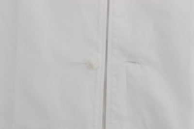 White Cotton GOLD Slim Fit Dress Shirt