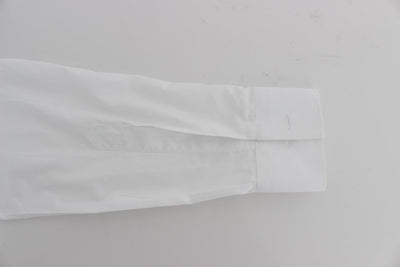 White Cotton GOLD Slim Fit Dress Shirt