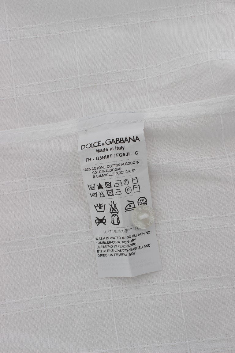 White Cotton Dress Formal Slim Fit Shirt