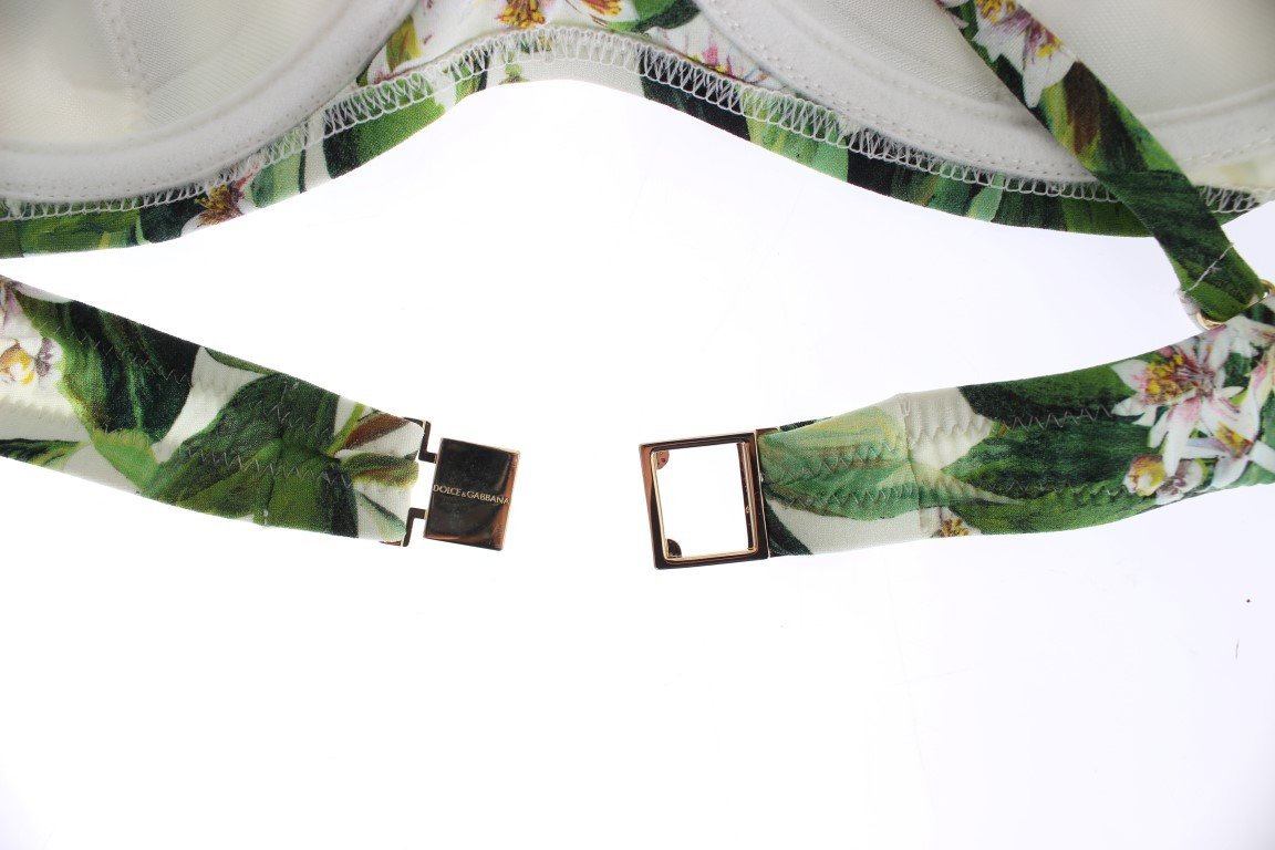 Multicolor Floral Bikini Top Bra Swim Beachwear