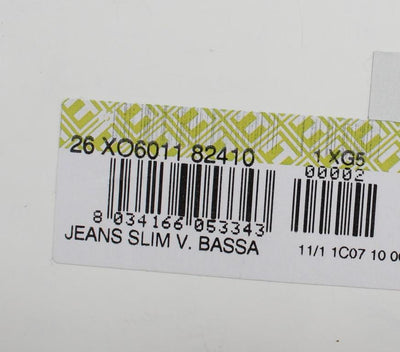 Blue Cotton Stretch Slim Fit Jeans