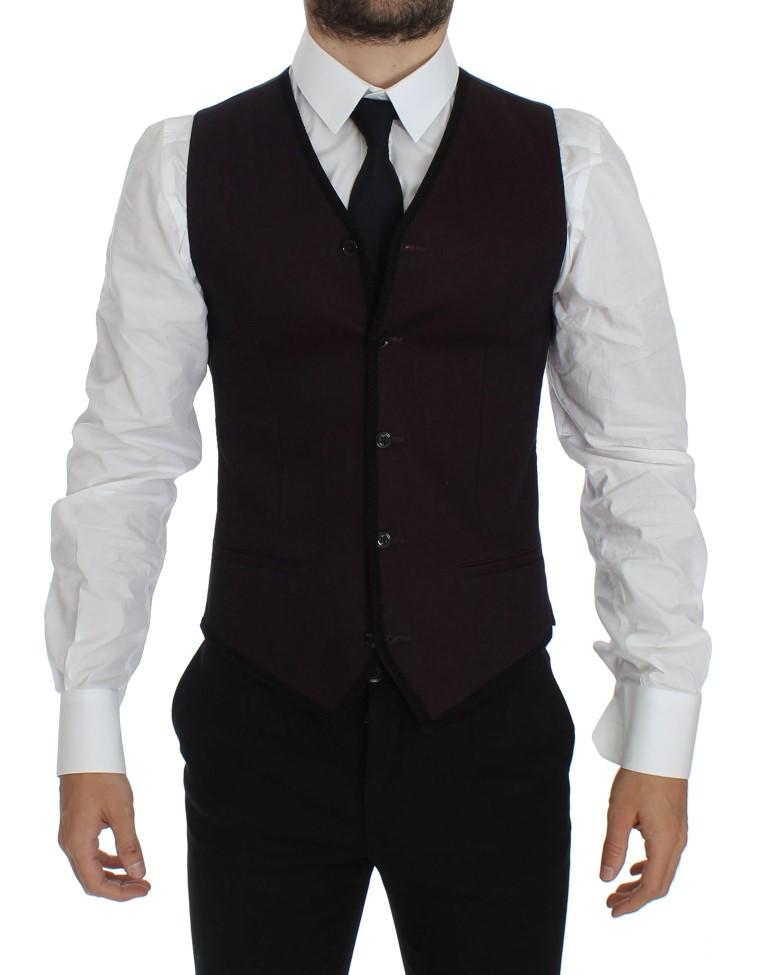 Purple Torero Slim Fit Stretch Blazer