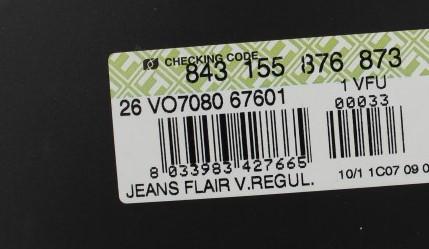 Blue Wash Cotton Stretch Slim Fit Jeans