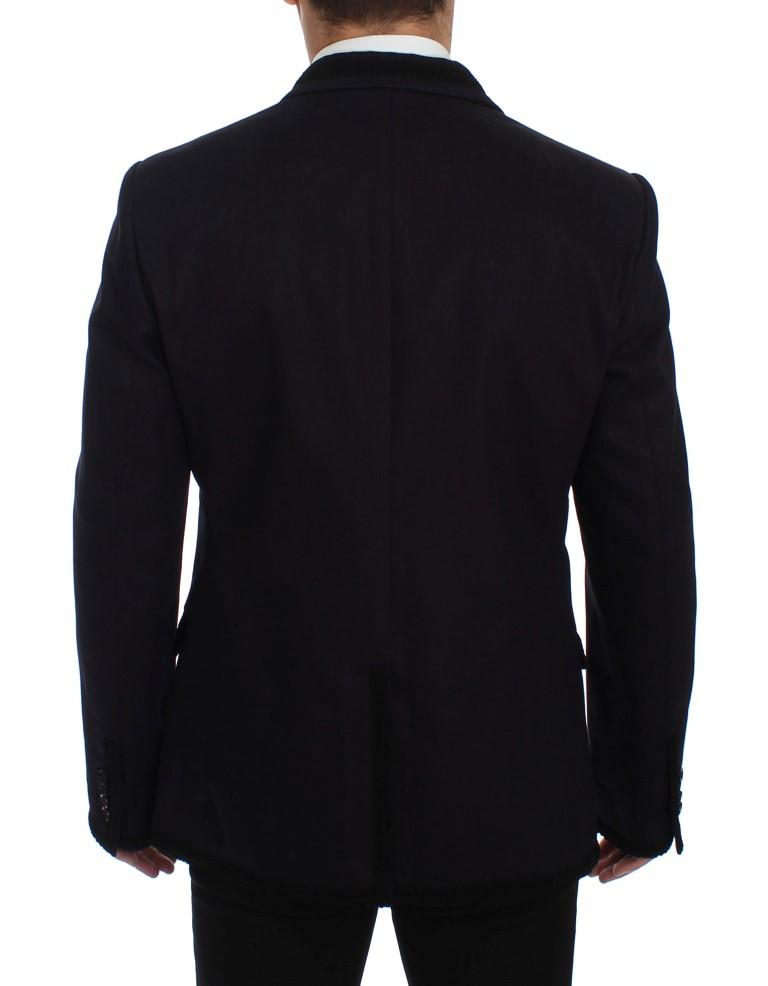 Purple Torero Slim Fit Stretch Blazer
