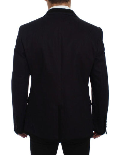 Purple Torero Slim Fit Stretch Blazer