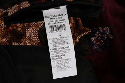 Bordeaux Velvet Floral Angel Coat