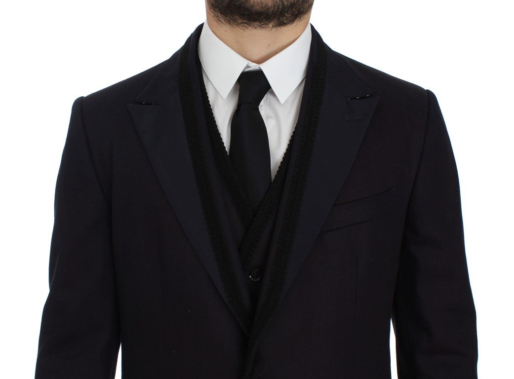 Purple Torero Slim Fit Stretch Blazer