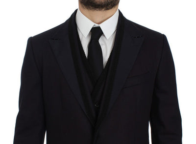 Purple Torero Slim Fit Stretch Blazer