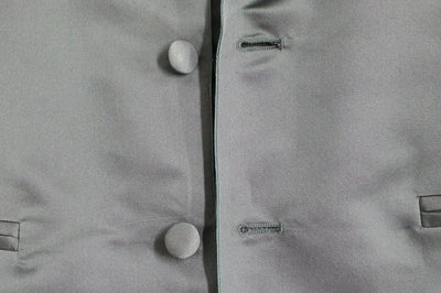 Green silk slim fit blazer