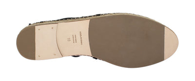 Black Suede Strap Corrida Espadrilles