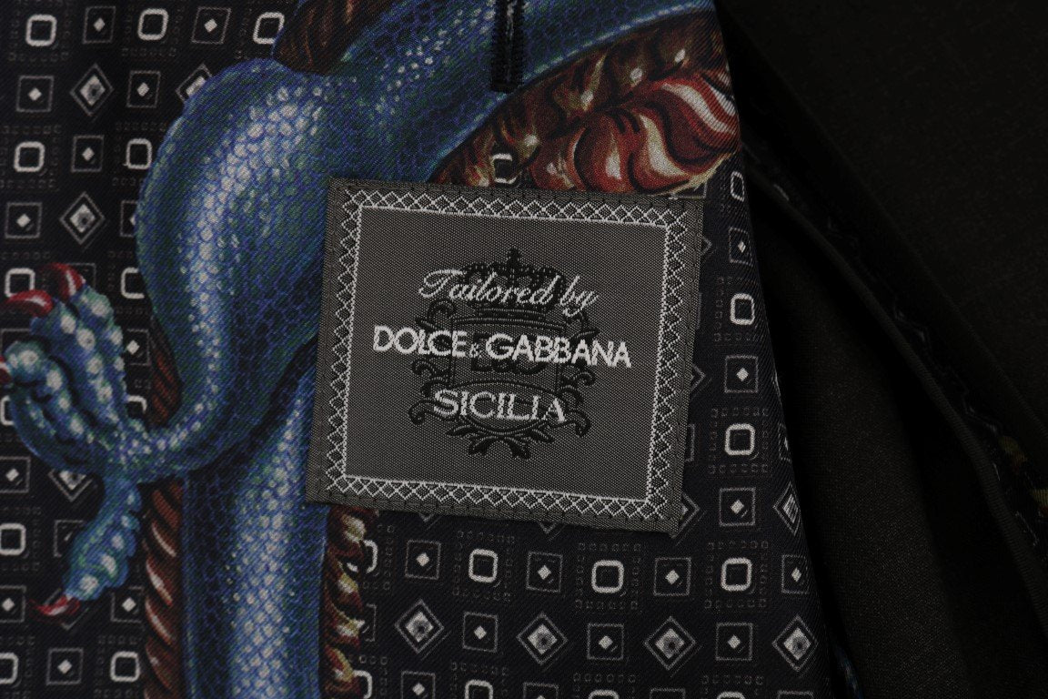 Blue Dragon Silk Slim Fit Blazer Jacket