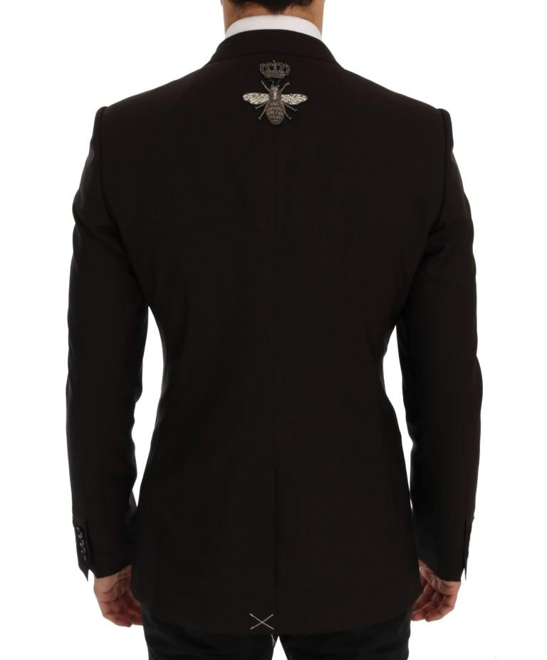 Purple L Amore e Bello Crystal Blazer Jacket