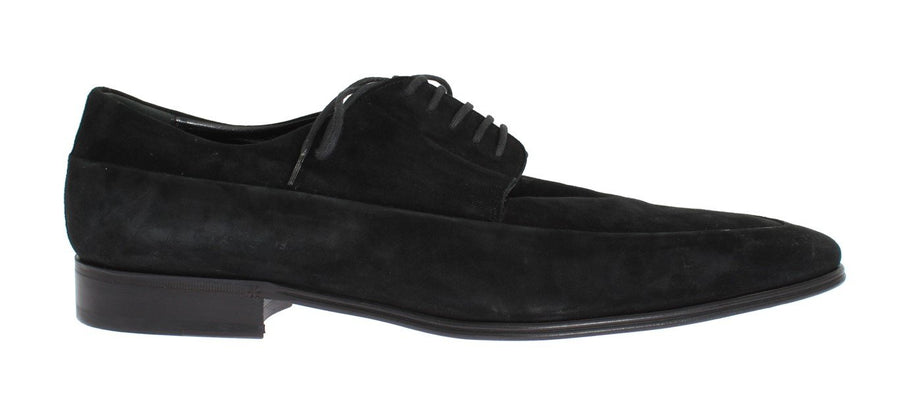 Black Leather Dress Lace Up Formal Shoes