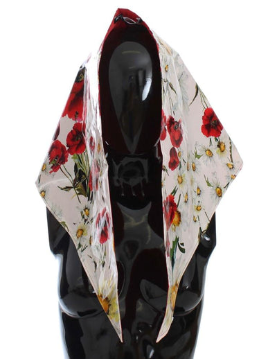 Multicolor Floral Roses Headscarf