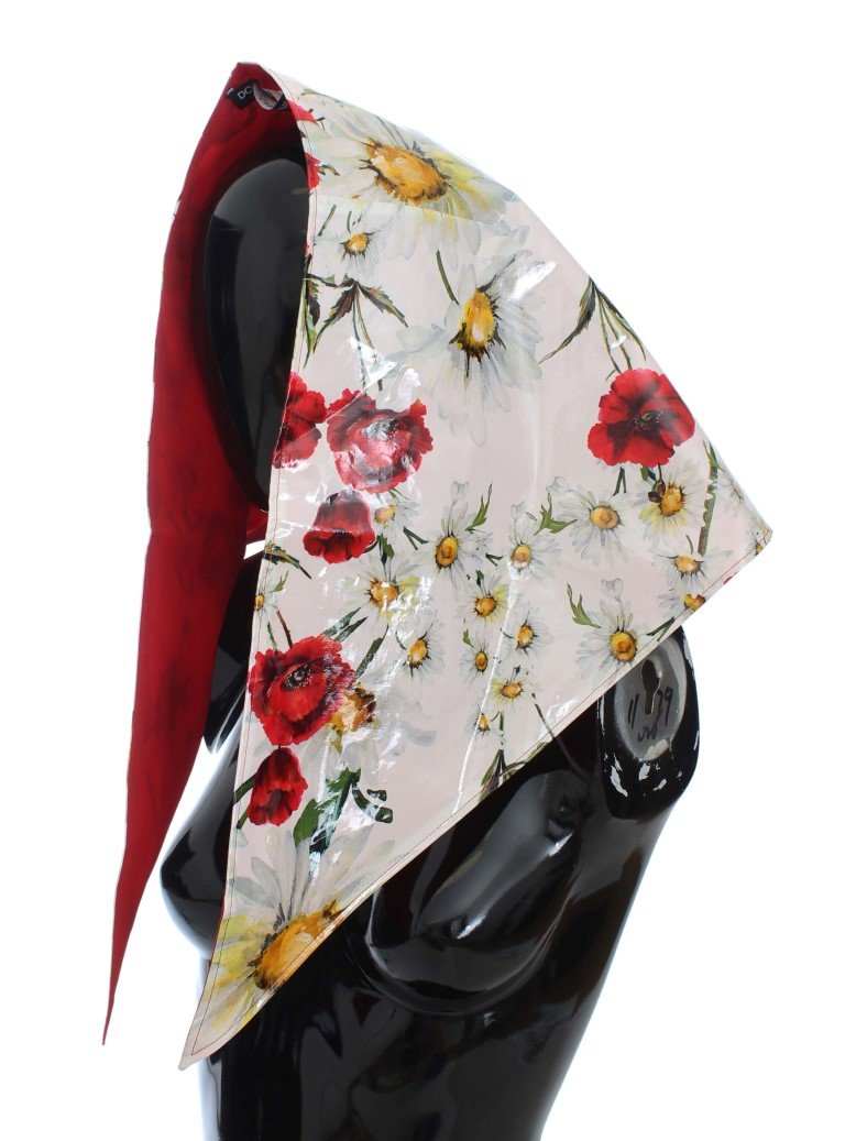 Multicolor Floral Roses Headscarf