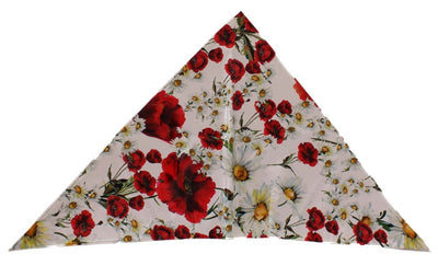 Multicolor Floral Roses Headscarf