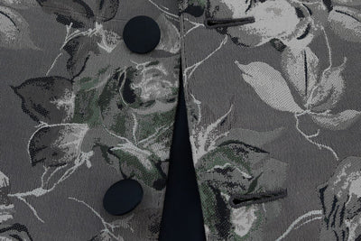Blue Floral MARTINI Slim Fit Blazer Jacket