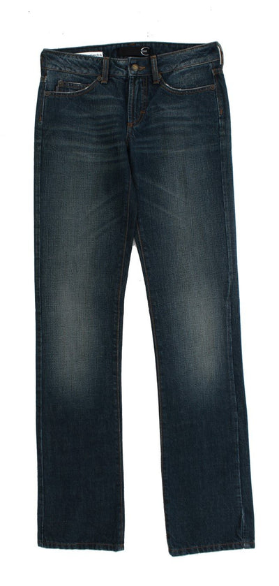 Blue Wash Straight Fit Regular Jeans