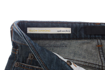 Blue Wash Straight Fit Regular Jeans