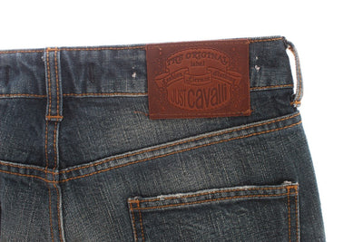 Blue Wash Straight Fit Regular Jeans
