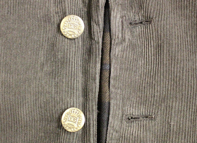 Brown three button slim fit blazer
