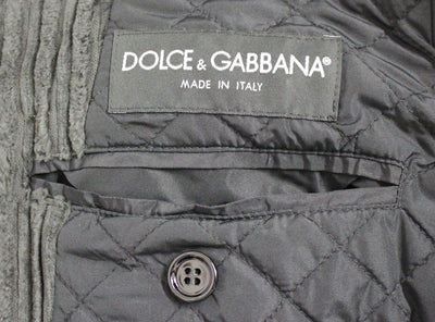 Black Double Breasted Peacoat Jacket