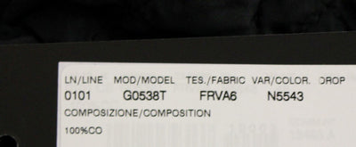 Black Double Breasted Peacoat Jacket