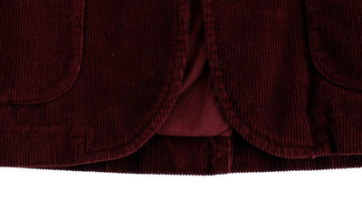 Bordeaux Cotton Corduroy Blazer