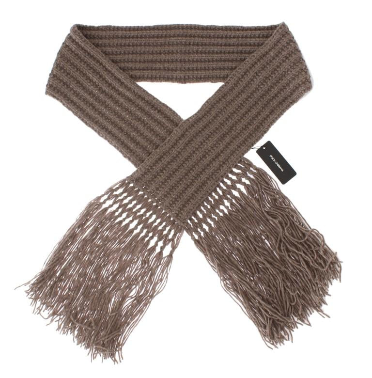 Beige Cashmere Shawl Wrap Scarf