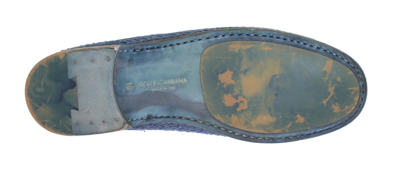 Blue Crust Leather Chukka Ankle Boots