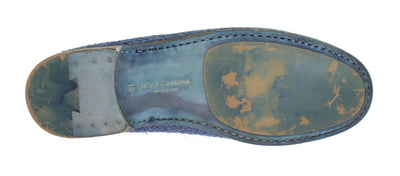 Blue Crust Leather Chukka Ankle Boots