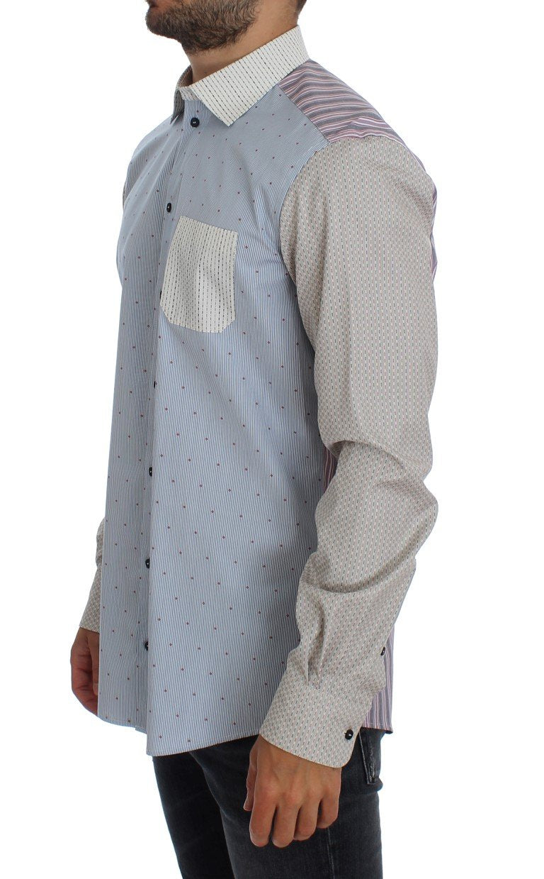 Multicolored Regular Fit Dress Shirt