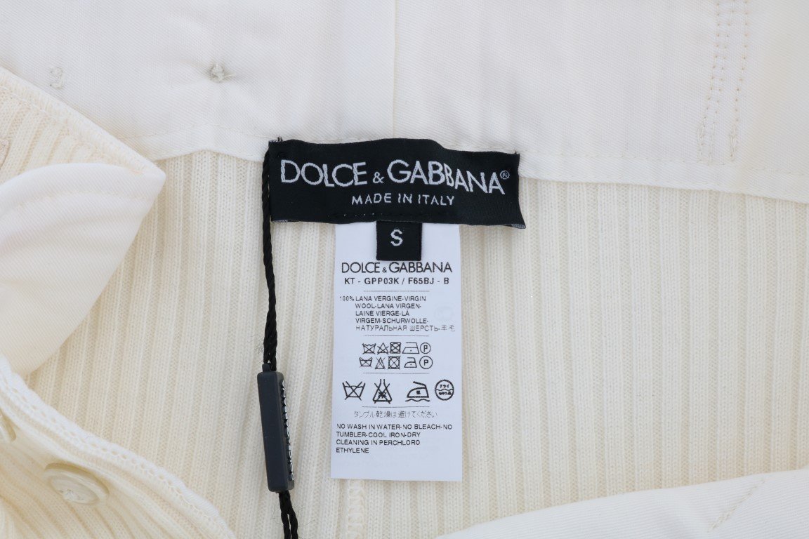 White 100% Cashmere Winter Underwear Pants