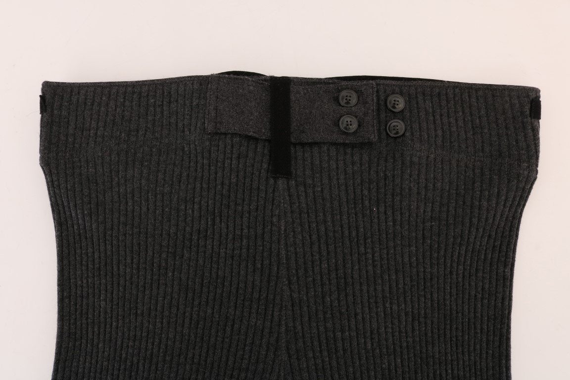 Gray 100% Cashmere Winter Underwear Pants