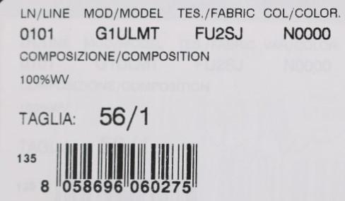 Black Wool Slim Fit 3 Piece Suit