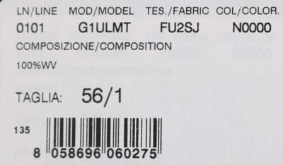 Black Wool Slim Fit 3 Piece Suit
