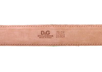 Multicolor Silk Belt