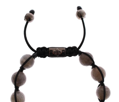 Labrodite CZ Crystal 925 Silver Bracelet