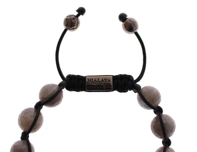 Labrodite CZ Crystal 925 Silver Bracelet