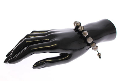 Labrodite CZ Crystal 925 Silver Bracelet