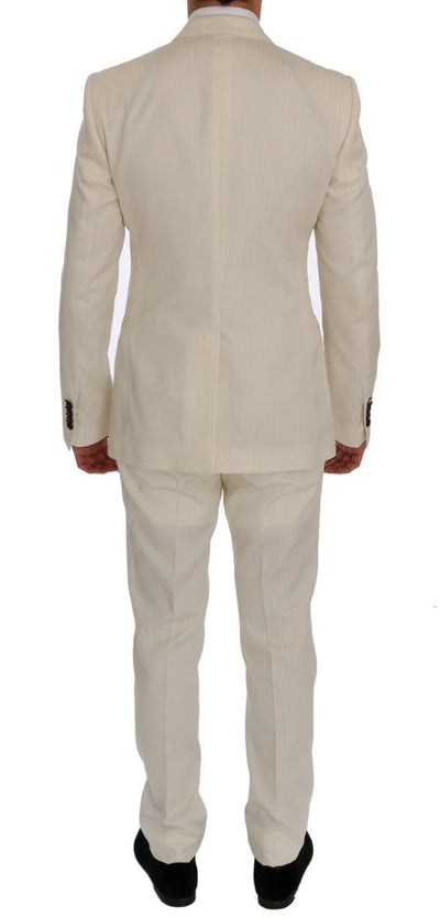 White MARTINI Slim Fit Suit