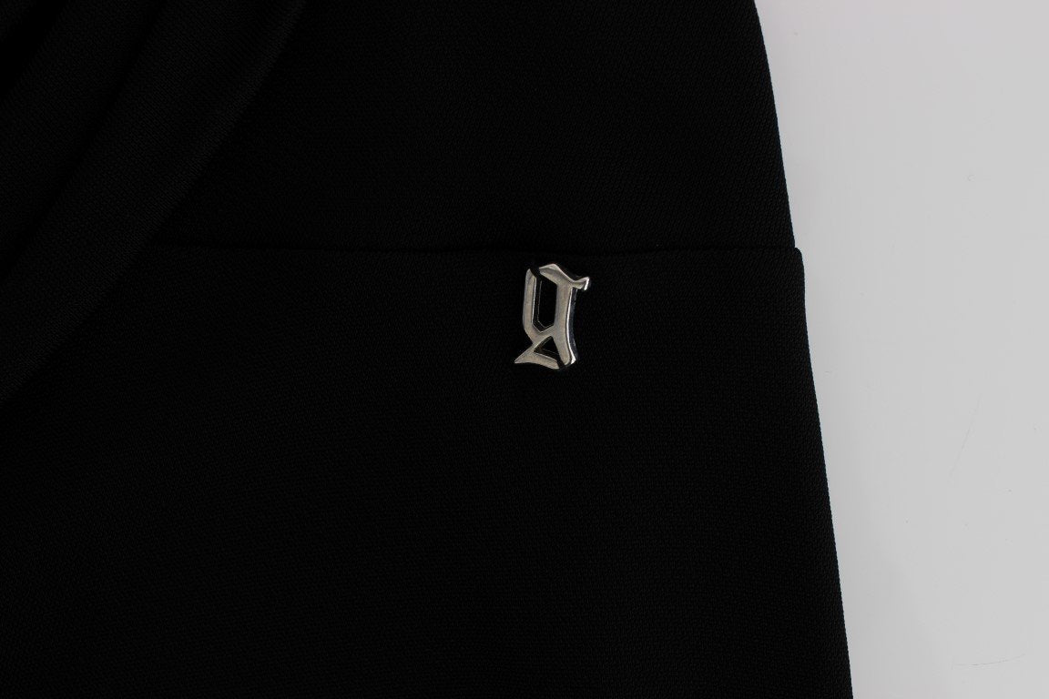 Black jersey dress