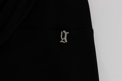 Black jersey dress