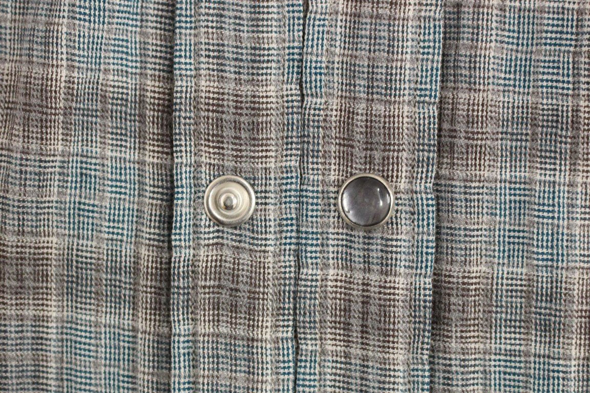 Blue Checkered SICILIA Regular Casual Shirt