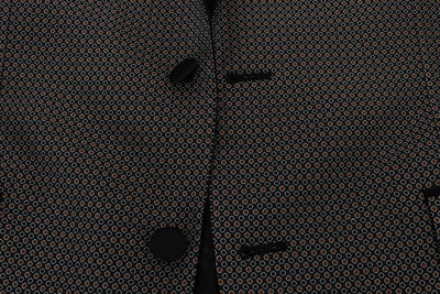 Multicolor Two Button Single Breasted Blazer