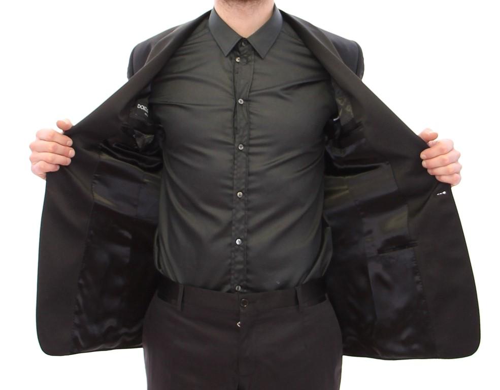 Black GOLD slim smoking blazer