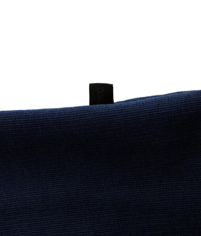Blue crewneck cotton sweater