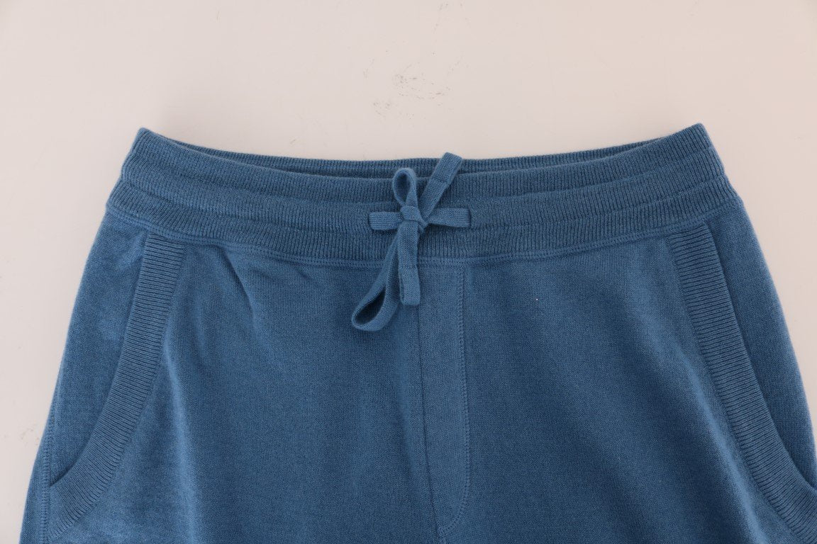 Blue Cashmere Gym Training Sport Pants