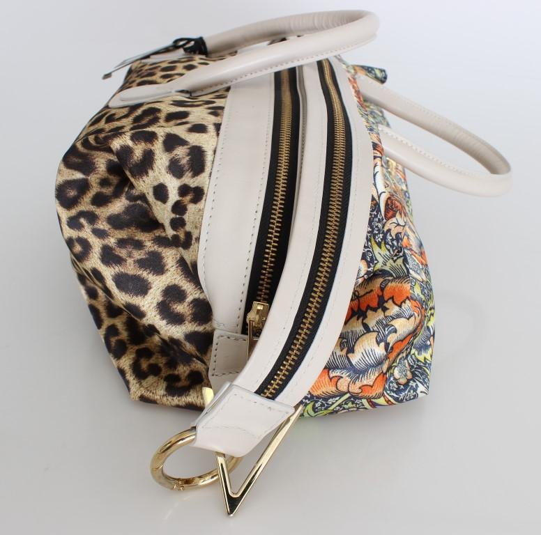 Multicolor Floral Print Hand Satchel Bag