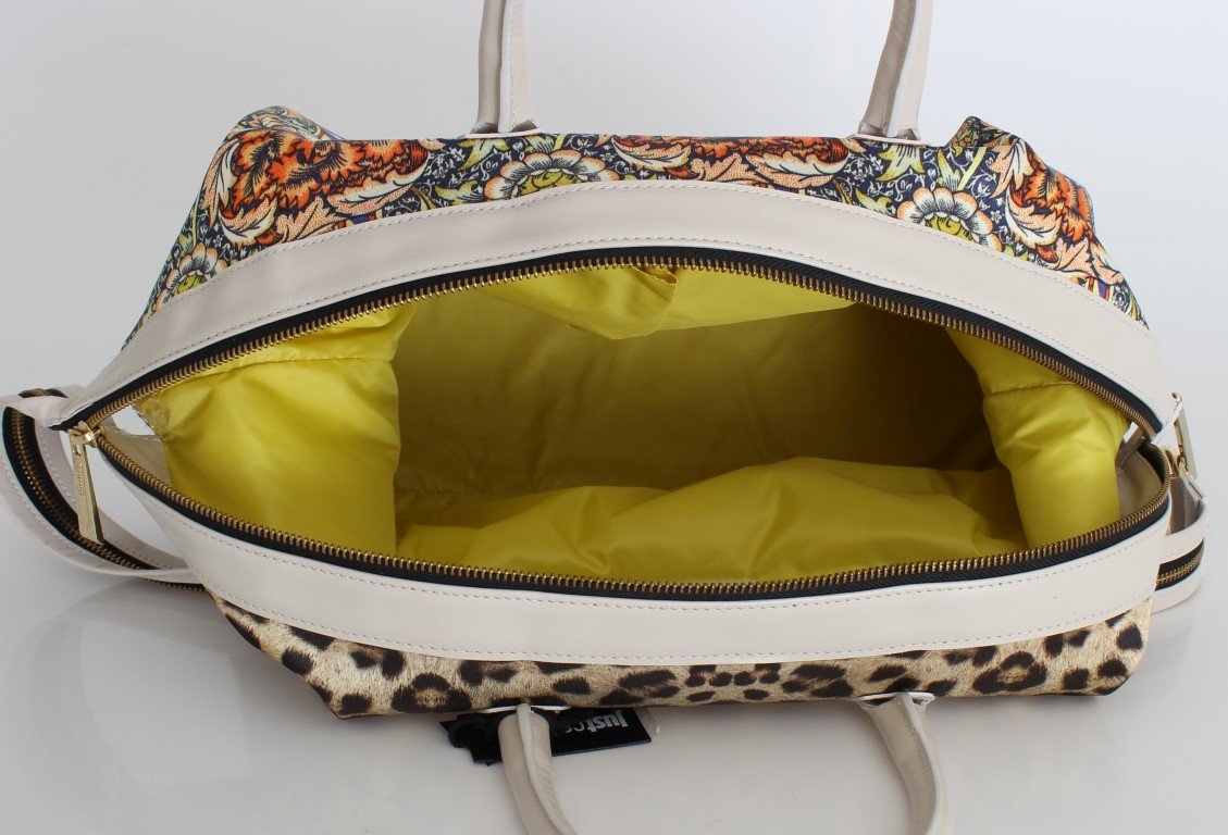 Multicolor Floral Print Hand Satchel Bag